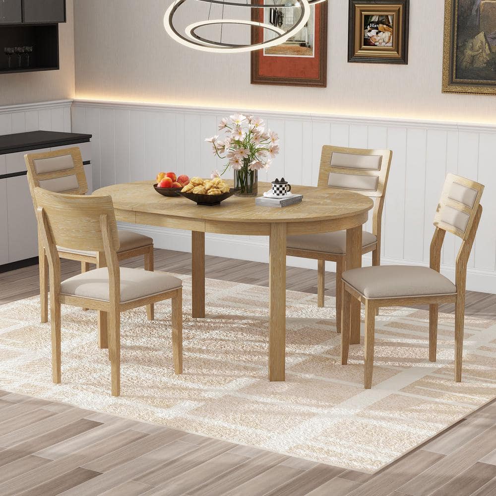 Small oval dining on sale table set