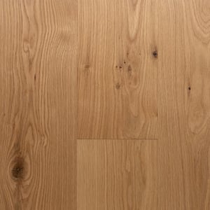 Natural White Oak 3/8 in. T x 7.5 in. W Brushed Engineered Hardwood Flooring (42.948 sq.ft./case)