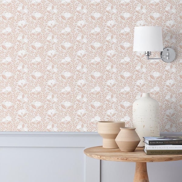 The Company Store Ava Vine Clay Non-Pasted Wallpaper Roll (Covers 52 sq ft)