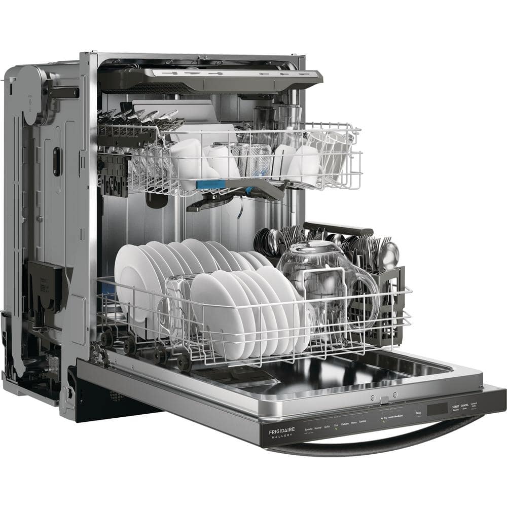 24" Stainless Steel Energy Star Built-In Dishwasher with CleanBoost