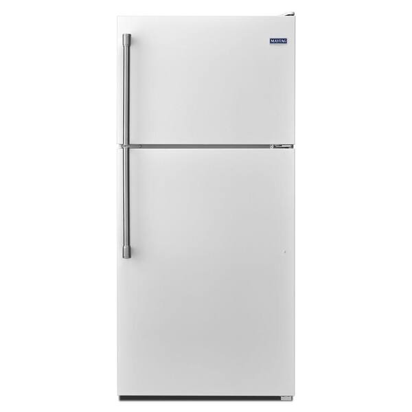 Maytag 18.2 cu. ft. Top Freezer Refrigerator in White