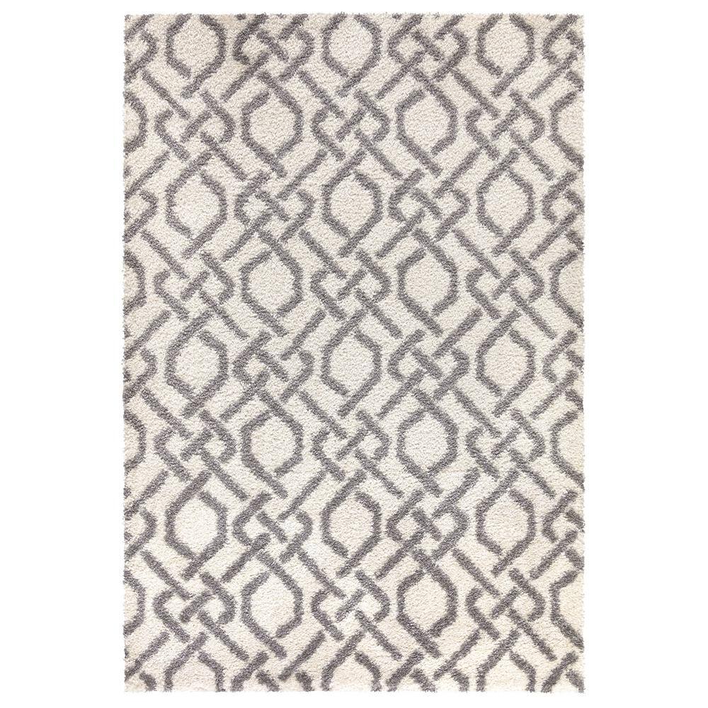 Pelush Shag Gray 7 ft. x 9 ft. Area Rug