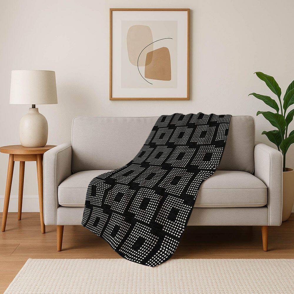 Premium Machine Washable ASB890 Black 50 in. x 70 in. Sherpa Throw Blanket price history on PriceWatchPro