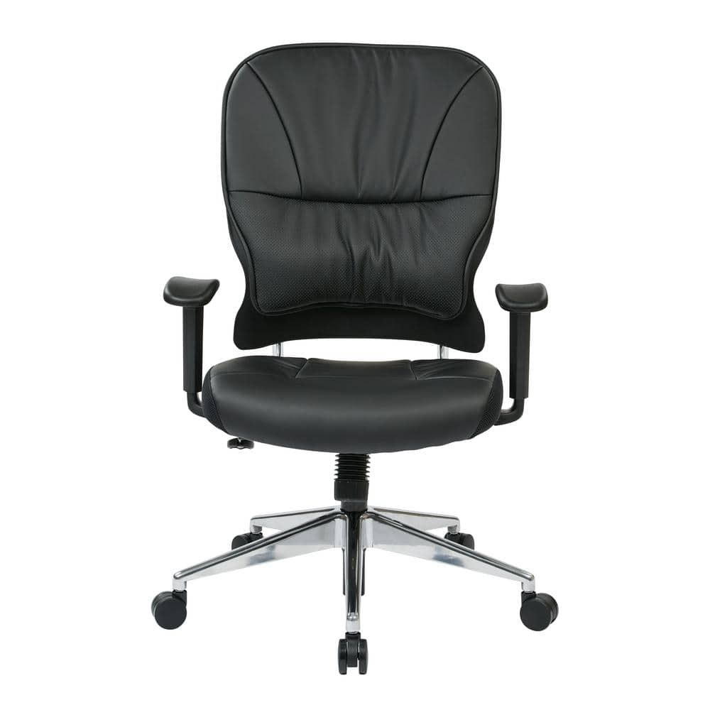 Office Star Products Black Bonded Leather Managers Chair 32