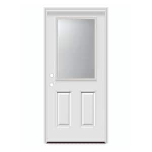 GENESIS ENTRIES 34 in. x 80 in. Right-Hand/Inswing 2-Panel 1/2