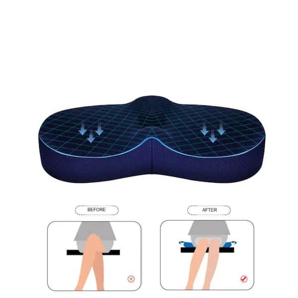 This £30 ergonomic seat cushion provides immediate support and pain relief  when WFH