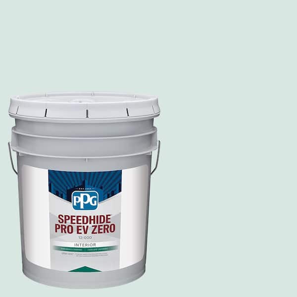 PPG Speedhide Pro EV Zero 5 gal. PPG1141-1 Ice Floe Semi-Gloss Interior Paint