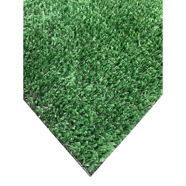 Outdoor Turf Rug / Aisle Runner – 4'x50' GRAY BLACK – 1/4 Thick - 8 oz.  Artificial Grass with Premium BOUND Nylon Edges. 8 Oz. - 100% DuraRitz.  Light