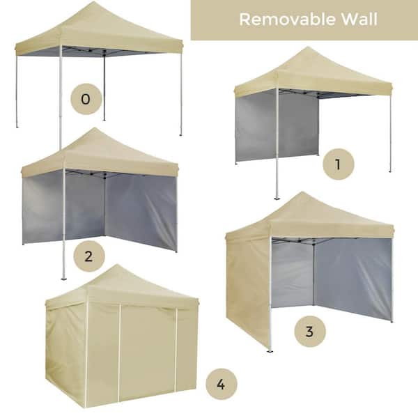 LAUREL CANYON 10 ft. x 10 ft. Beige 