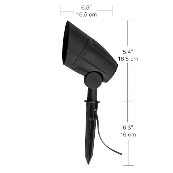 Low Voltage 50-Watt Black Outdoor Landscape Flood Light T3 Halogen Bulb Low Voltage 50-Watt Black Outdoor Landscape Flood Light T3 Halogen Bulb