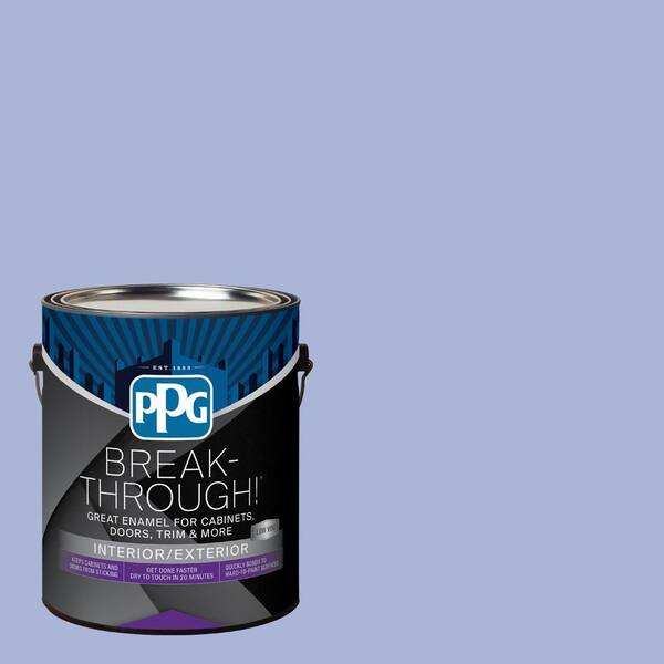 1 gal. PPG1245-4 Lilac Sachet Semi-Gloss Door, Trim & Cabinet Paint