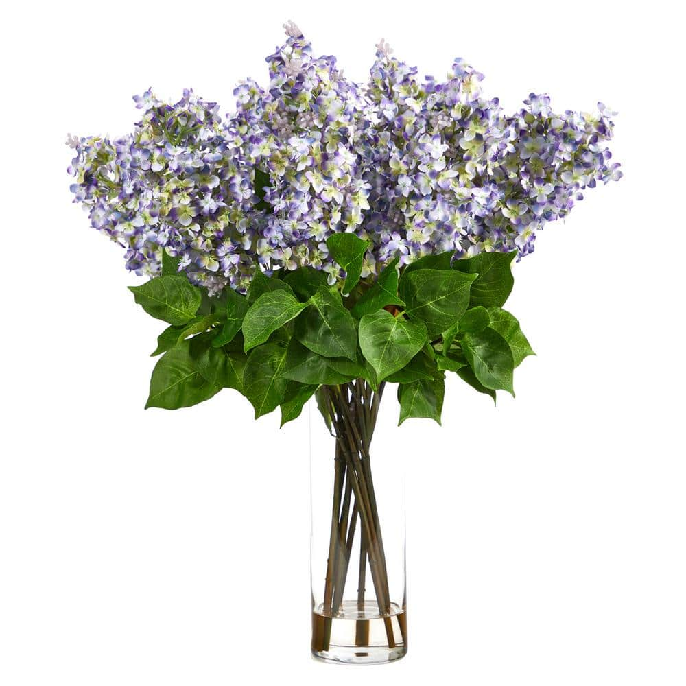 Preservative solutions extends flower vase life of lilac