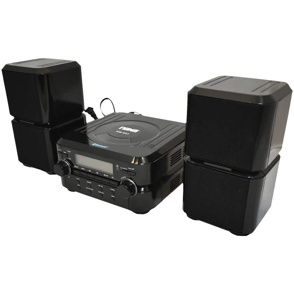 naxa digital cd microsystem with bluetooth