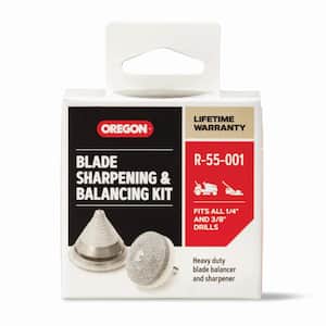Blade Sharpening and Balancing Kit, Fits all 1/4 in. and 3/8 in. drills (R-55-001)