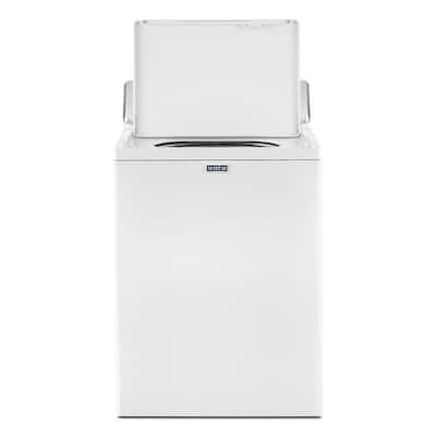 3.8 cu. ft. High-Efficiency White Top Load Washing Machine with Deep Fill Option