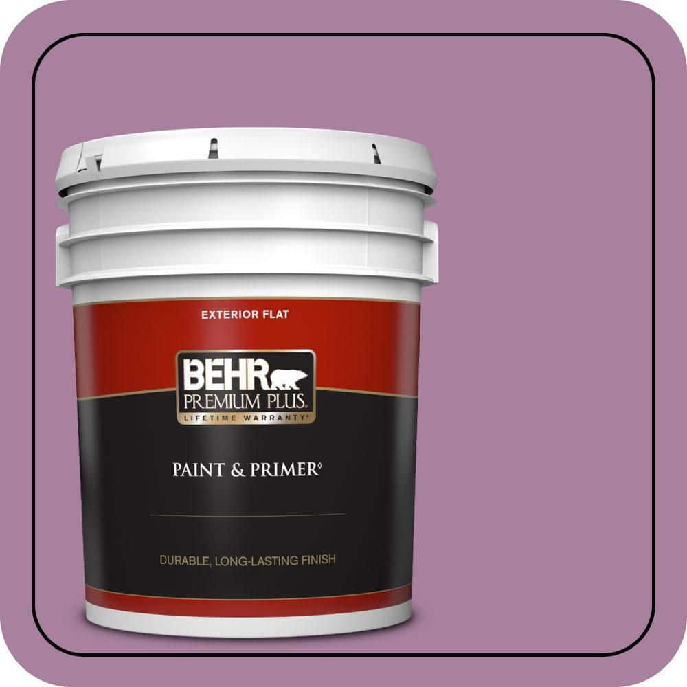 5 gal. #M110-5 Amazonian Orchid Flat Exterior Paint & Primer price history on PriceWatchPro