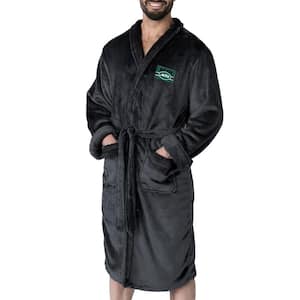 NFL Jets Rollout Black L/XL Silk Touch Robes