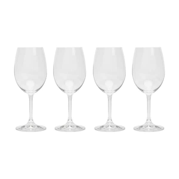 Unbranded David Shaw Designs 12 oz. Modern White Wine Glass Set (Set of 4)