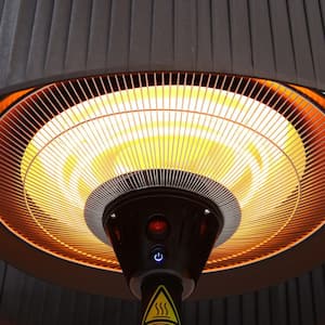 88.1 in. 1500-Watt Sol Indoor/Outdoor Electric Heater Plug-In Lamp
