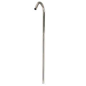 62 in. Shower Riser Only in Polished Nickel