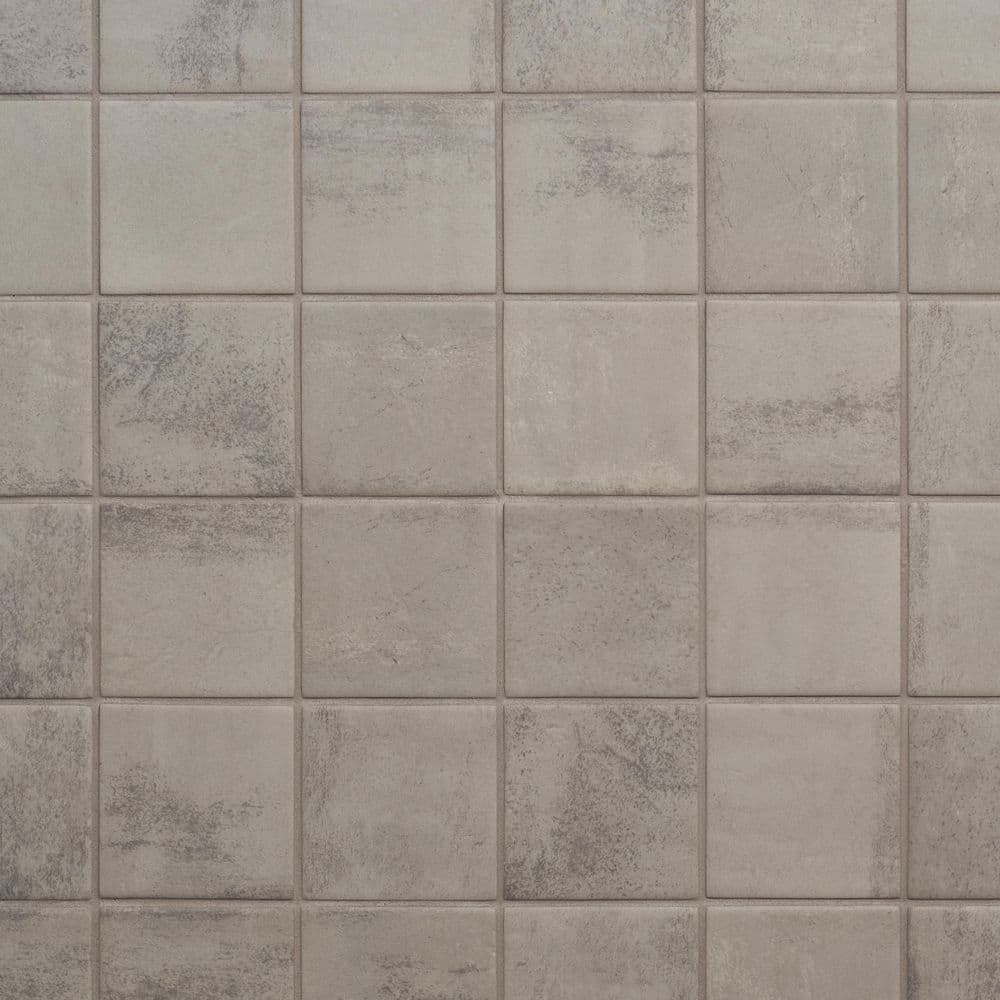 Casablanca Dove Gray 3.39 in. x 3.93 in. Square Matte Porcelain Floor and Wall Tile (4.73 sq. ft./ Case) price history on PriceWatchPro