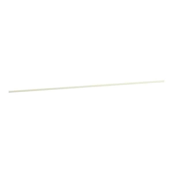 QuickShip 96 in. W x 0.75 in. H x 0.25 in. D Scribe Moulding in Starlight