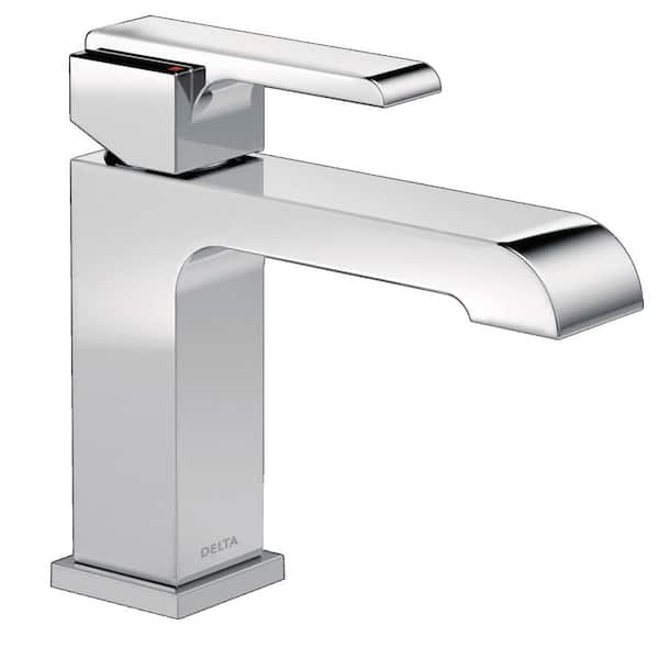 Delta Ara Single Hole Single-Handle Bathroom Faucet in Chrome