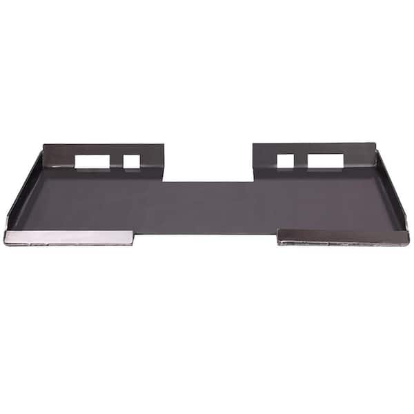 1/4" Thick Skid Steer Plate, 3/8" Top Bar Thick Quick Tach Attachment Mount Plate Compatible with Skid Steer Bobcat