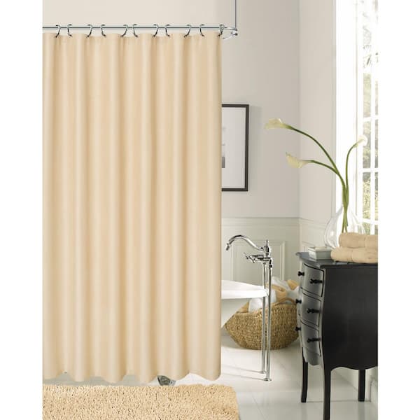 Ivory Fabric Shower Curtain Crocsciv, Ivory Cotton Shower Curtain
