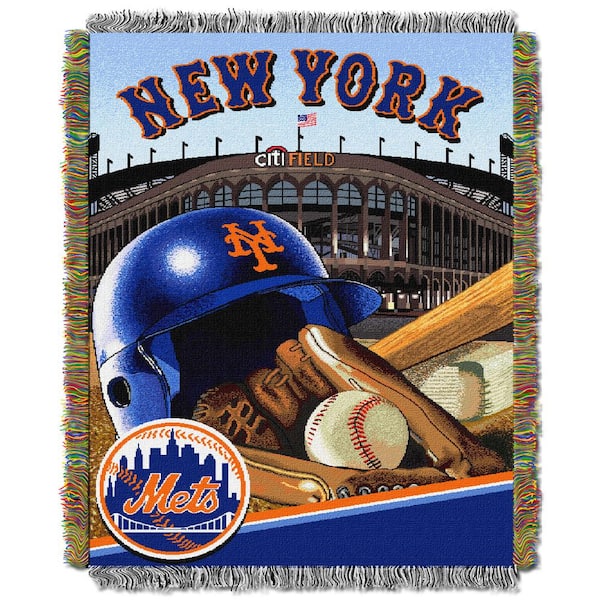 THE NORTHWEST GROUP New York Mets Polyester Throw Blanket