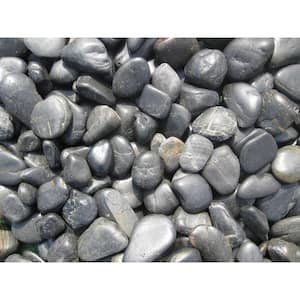 7-lb Bag CJGQ Decorative Polished Black Pebbles 1-2/3 Gravel Size 7-lb Bag CJGQ Decorative Polished Black Pebbles 1-2/3 Gravel Size