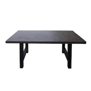 Valencia Brown Stone Outdoor Dining Table