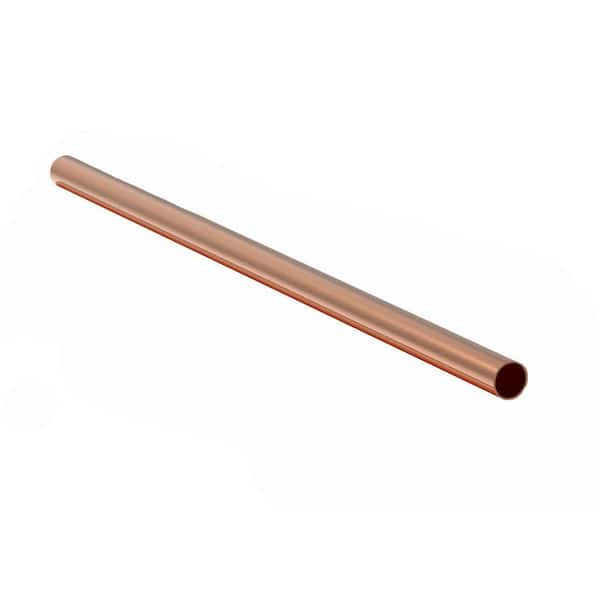 Wieland Copper Tubing 1-1/4 in. x 10 ft. Copper Tubing