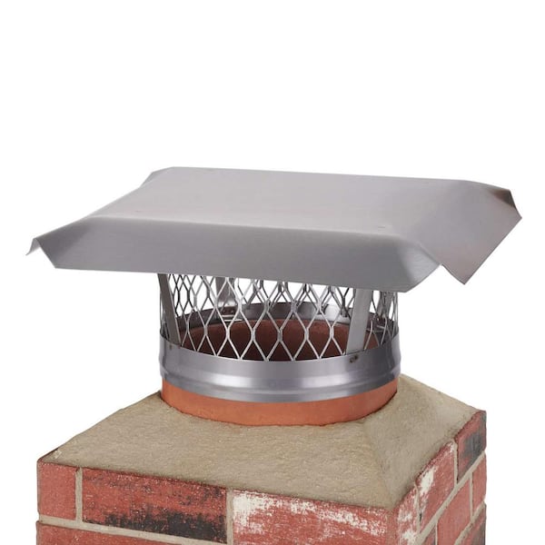 Chim Cap Corp 6 in. x 25 ft. Smooth Wall Stainless Steel Chimney Liner Kit  SW625SSK - The Home Depot