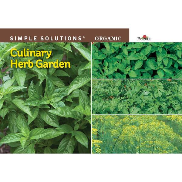 Burpee Simple Solutions Organic Culinary Herb Garden Seed
