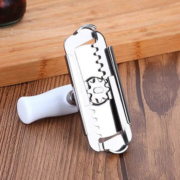 Manual Adjustable Jar Opener for Lids 1 to 3.7 in. Diameter, Large Grip Bottle Top Opener for Seniors