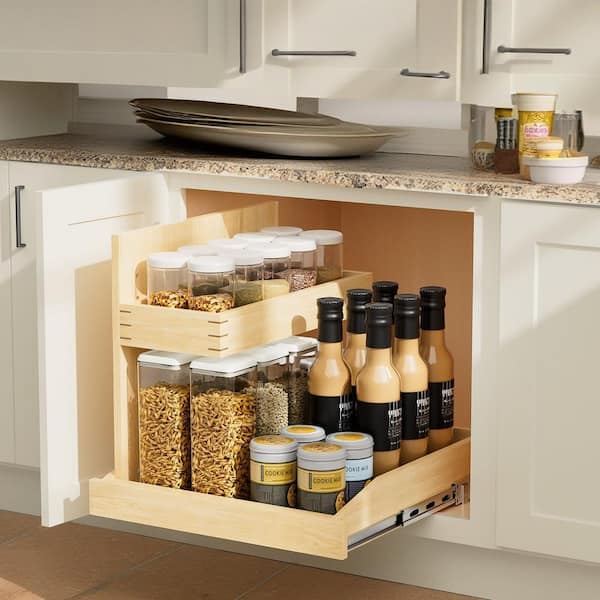 Tileon 22.5 in. W Kitchen Under Sink Organizers and Storage Drawer
