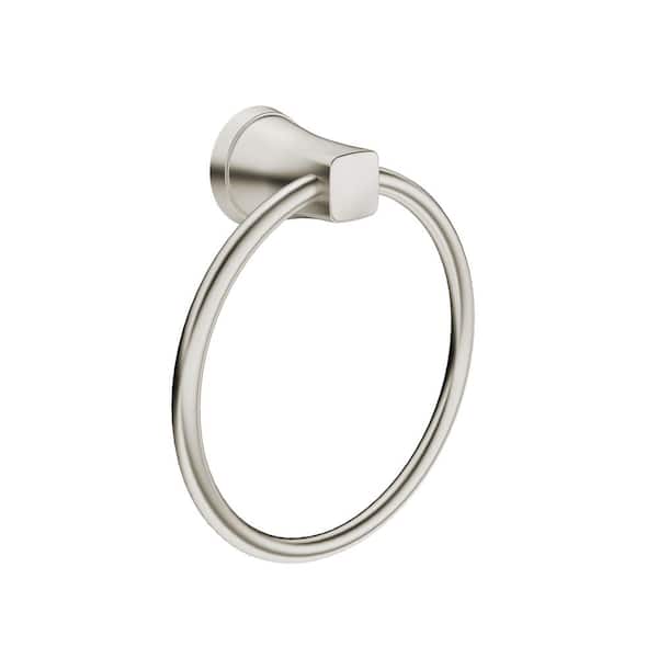 Glenmere Towel Ring in Brushed Nickel
