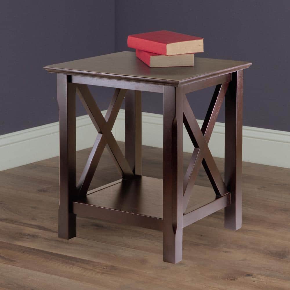 Xola Cappuccino End Table - thumbnail 8