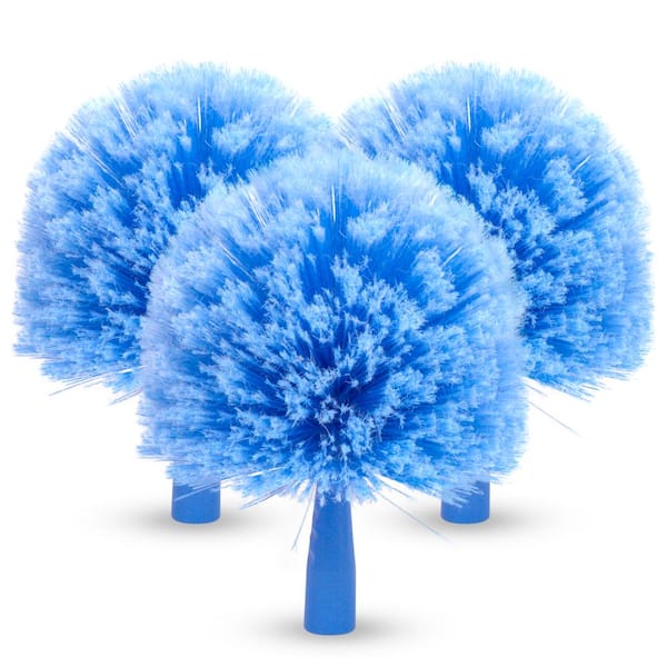 Cobweb Duster, Poly-Fiber Corner Duster Brush (3-Pack)