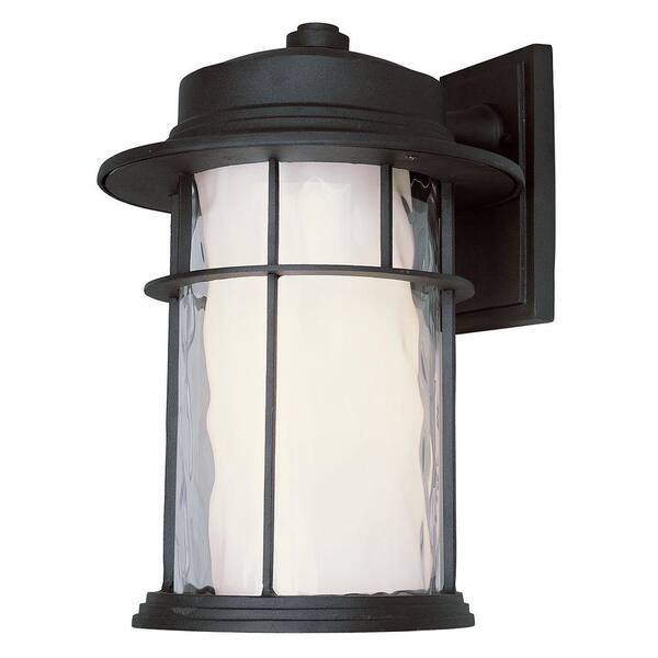 Bel Air Lighting Stewart 6-Light Black Outdoor LED Wall Lantern