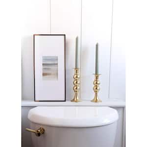 Concord Front Mount Toilet Tank Lever in Polished Brass