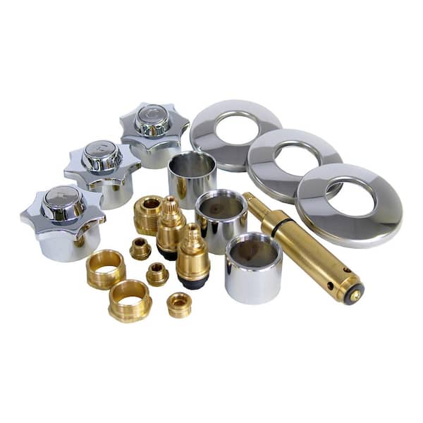 KISSLER and CO 3-Handle Shower Valve Rebuild Kit for American Standard AquaSeal Shower Faucets Replaces 72950-17, 72951-17 and 66468-07
