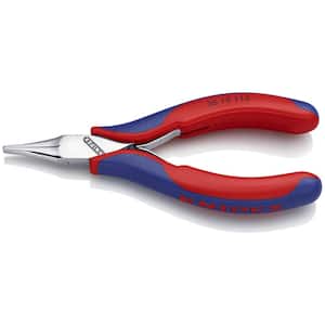 4-1/2 in. Electronics Pliers with Flat Tips with Comfort Grip