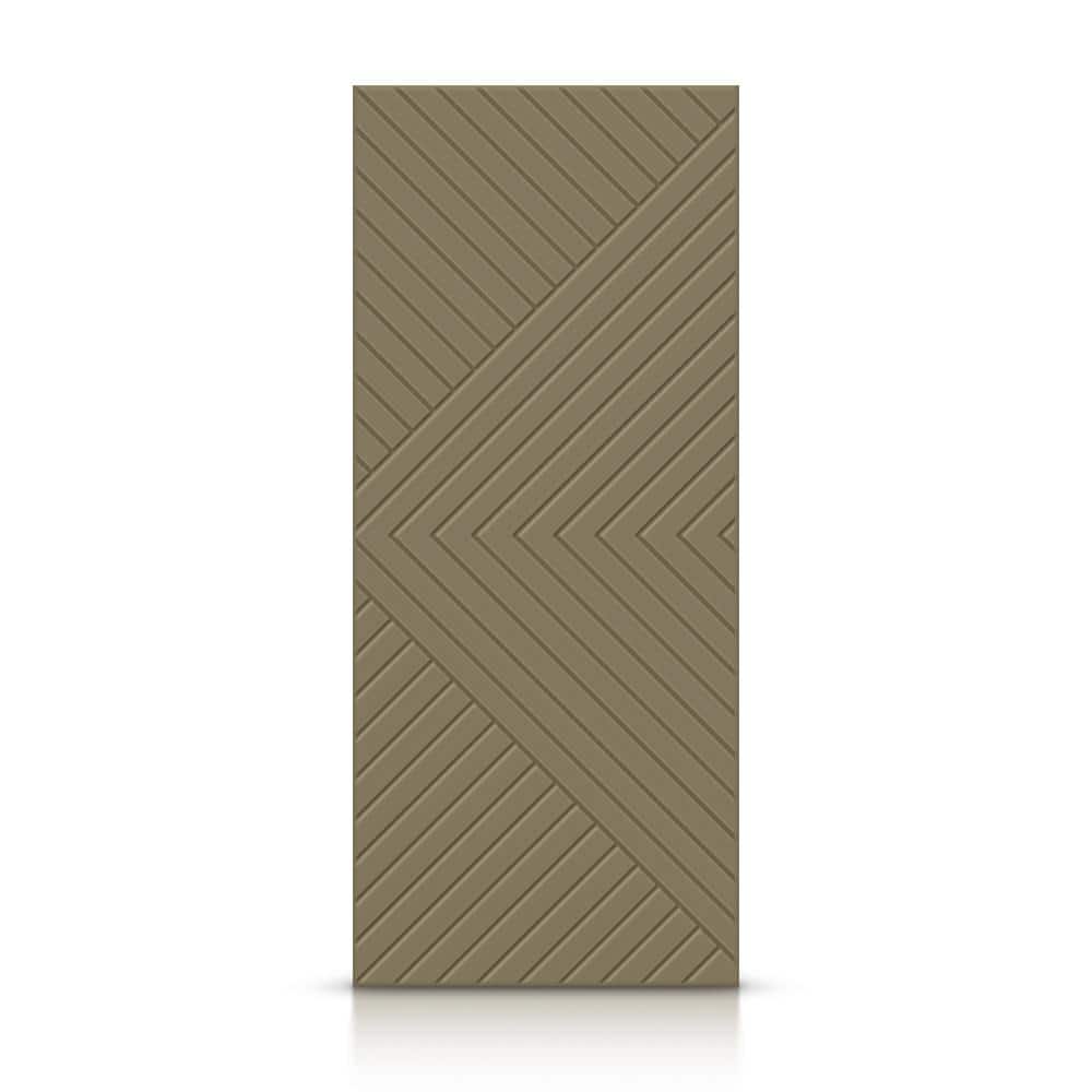 30 in. x 80 in. Hollow Core Olive Green Stained Composite MDF Interior Door Slab price history on PriceWatchPro