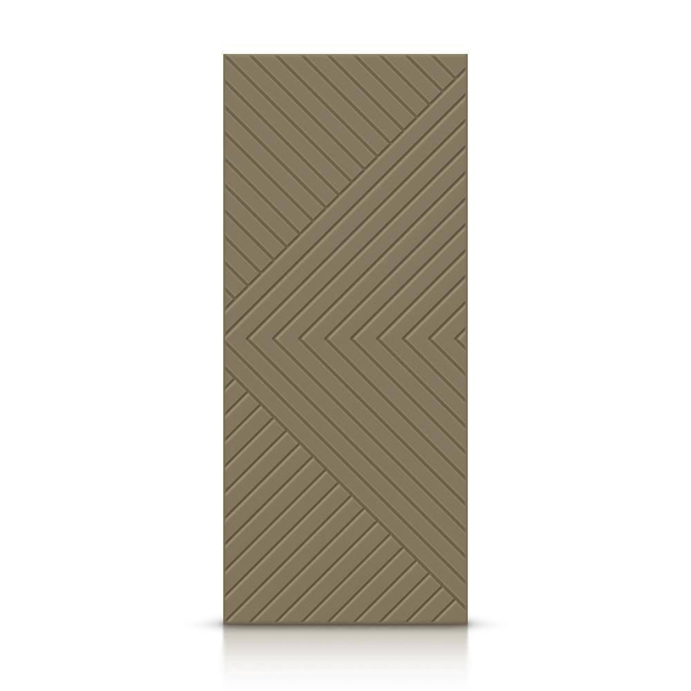 42 in. x 96 in. Hollow Core Olive Green Stained Composite MDF Interior Door Slab price history on PriceWatchPro