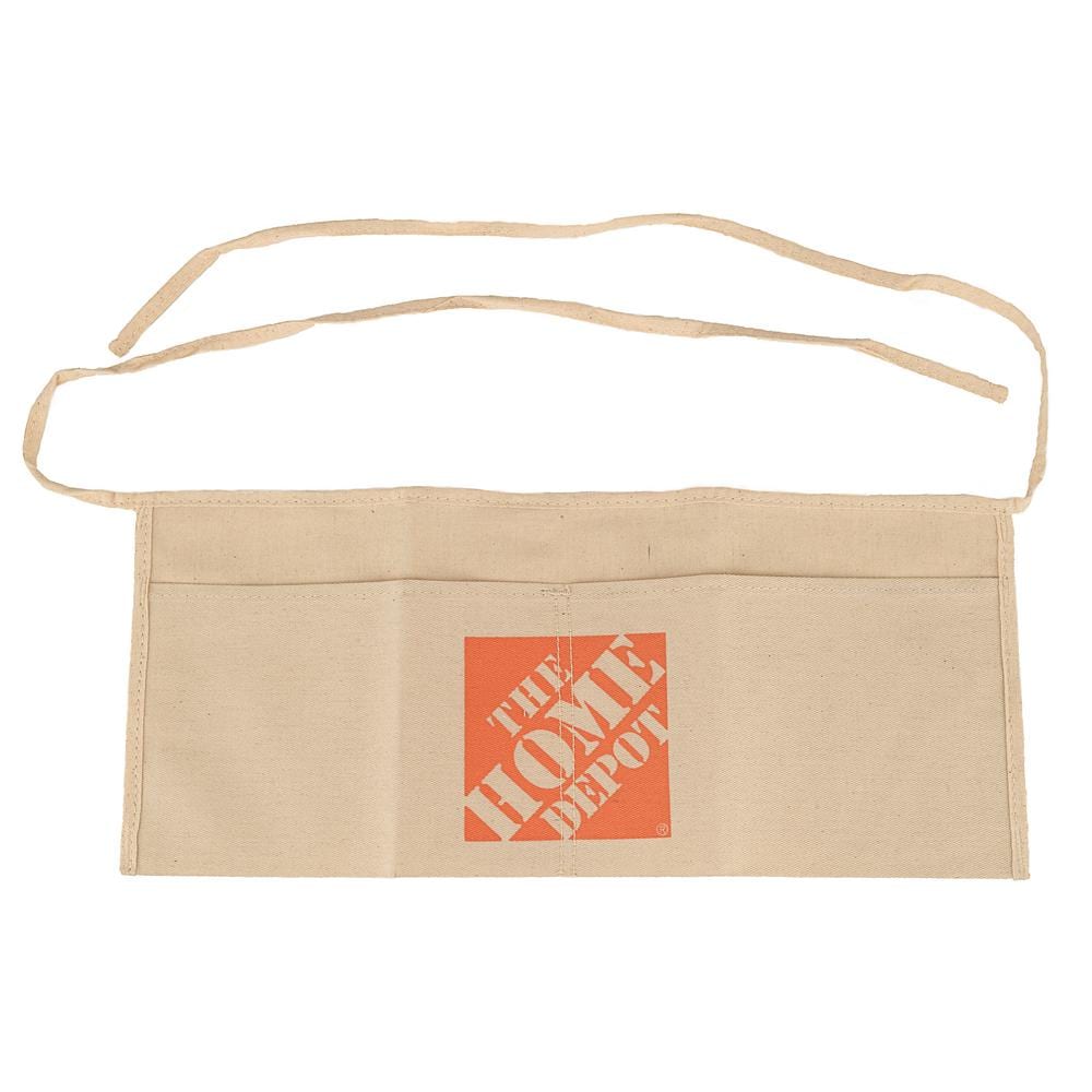 The Home Depot Canvas Tool Apron HD324655-TH - The Home Depot