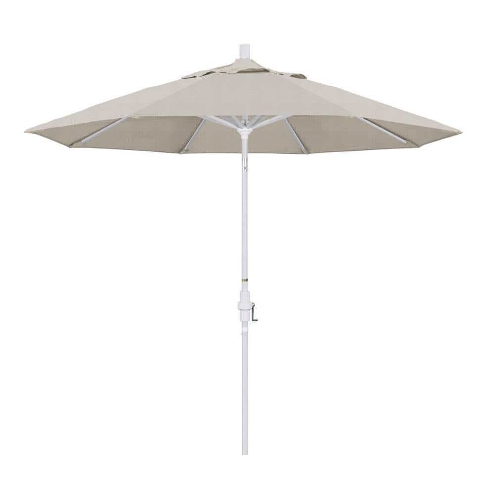 9 ft. Aluminum Collar Tilt Patio Umbrella in Granite Olefin price history on PriceWatchPro