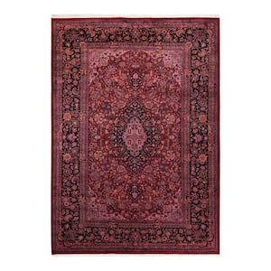 Red 6 ft. 0 in. x 9 ft. 0 in. Fine Vibrance One-of-a-Kind Hand-Knotted Area Rug