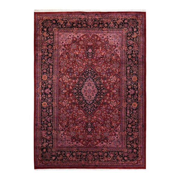 Solo Rugs Red 6 ft. 0 in. x 9 ft. 0 in. Fine Vibrance One-of-a-Kind Hand-Knotted Area Rug